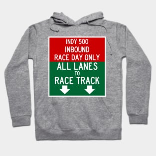 Indy 500 Inbound Race Day Traffic Hoodie